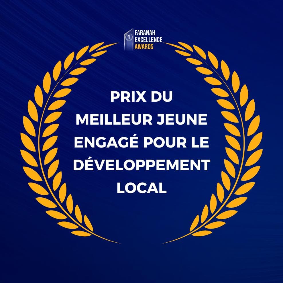 Meilleur jeune engagé pour le Développement Local