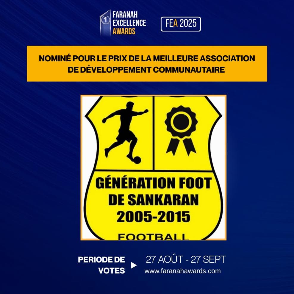 GENERATION FOOT DE SANKARAN